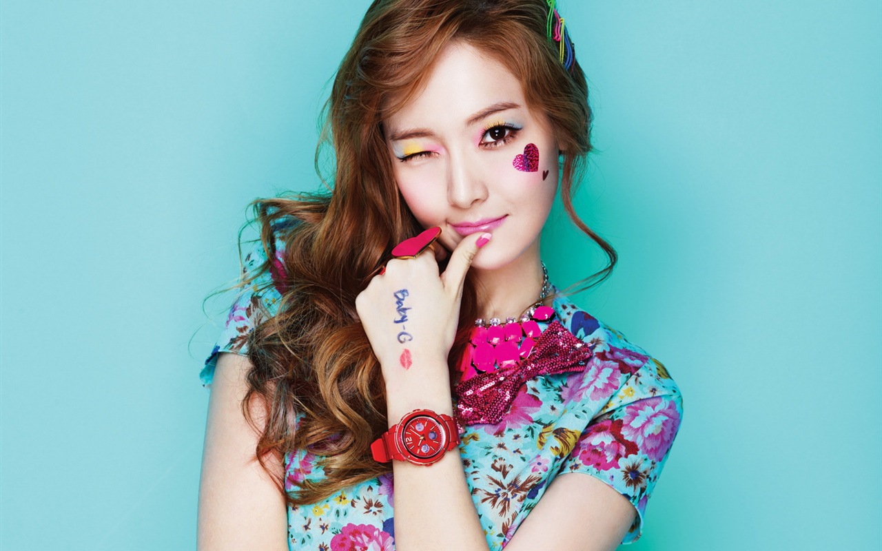 Girls Generation SNSD Casio küssen mich, Baby-G Hintergrundbilder #5 - 1280x800