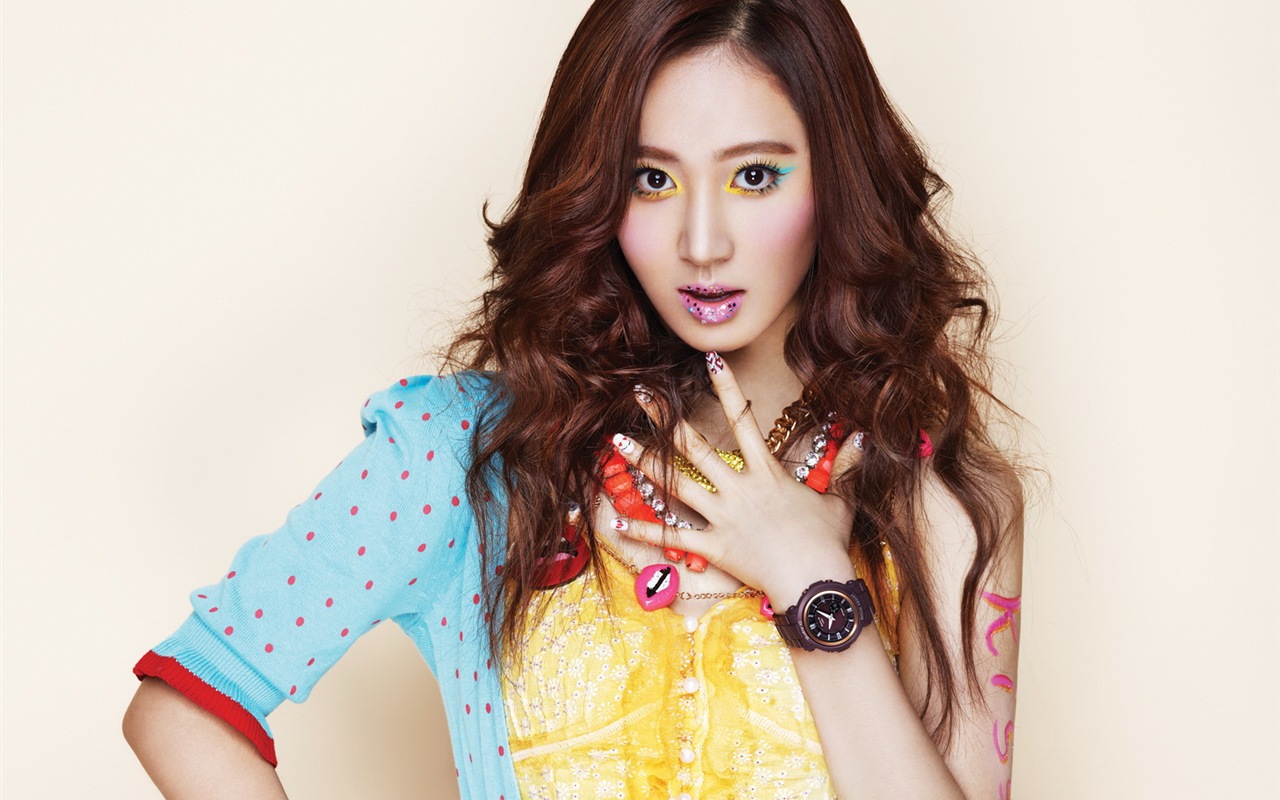 少女时代 Casio Kiss Me Baby-G 壁纸专辑9 - 1280x800