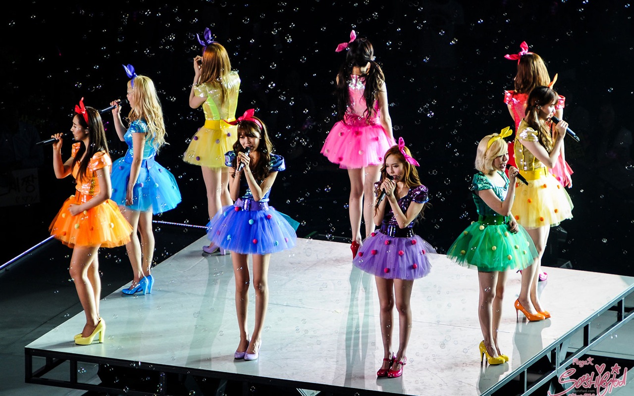 Girls Generation SNSD Girls & Peace Japan Tour HD tapety na plochu #17 - 1280x800