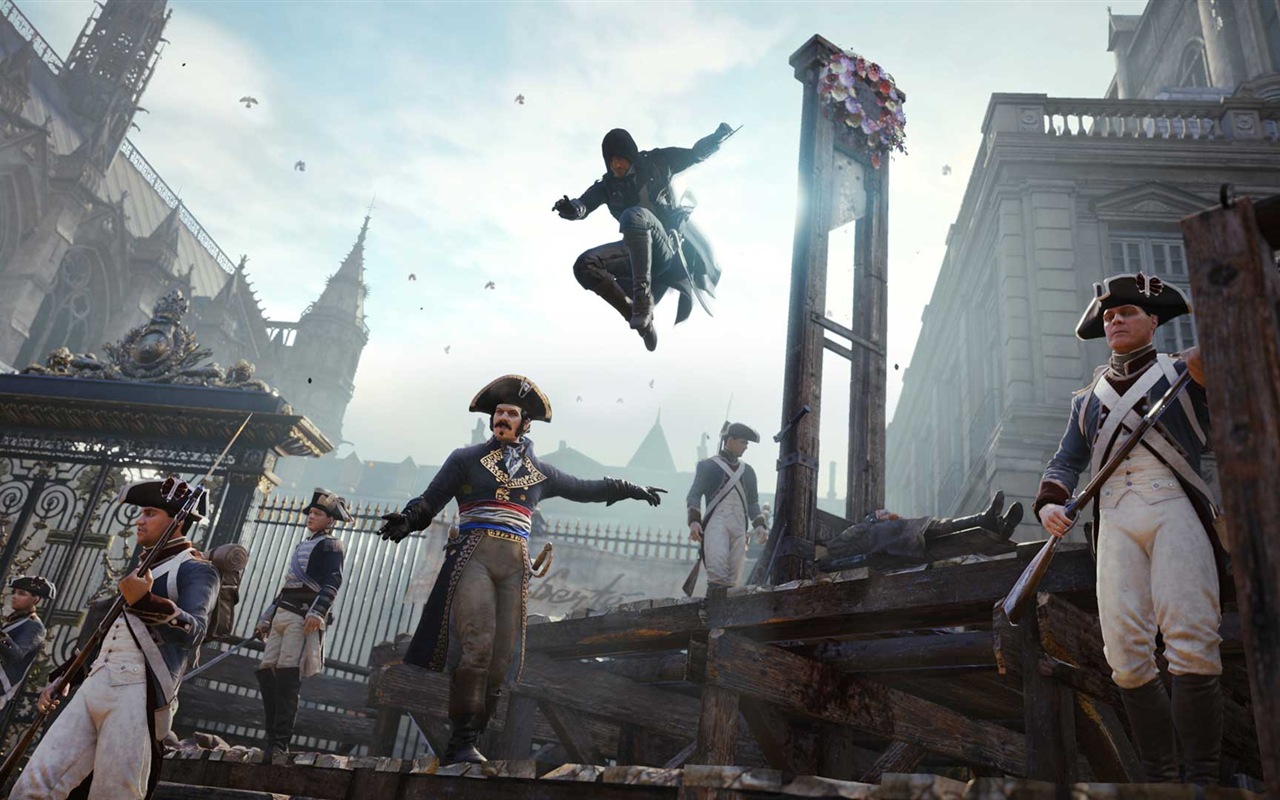 2014 Assassin's Creed: Unity 刺客信條：大革命高清壁紙 #2 - 1280x800