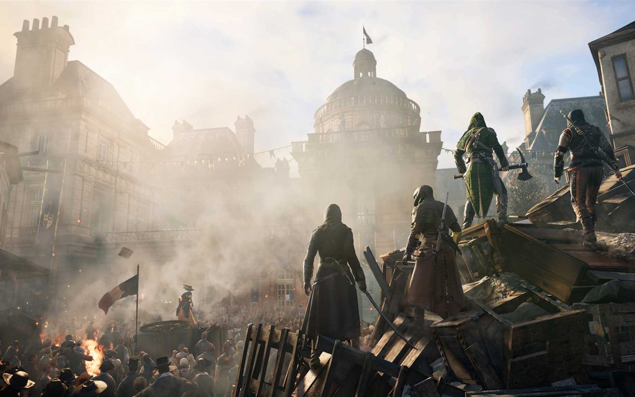 2014 Assassin's Creed: Unity 刺客信條：大革命高清壁紙 #4 - 1280x800