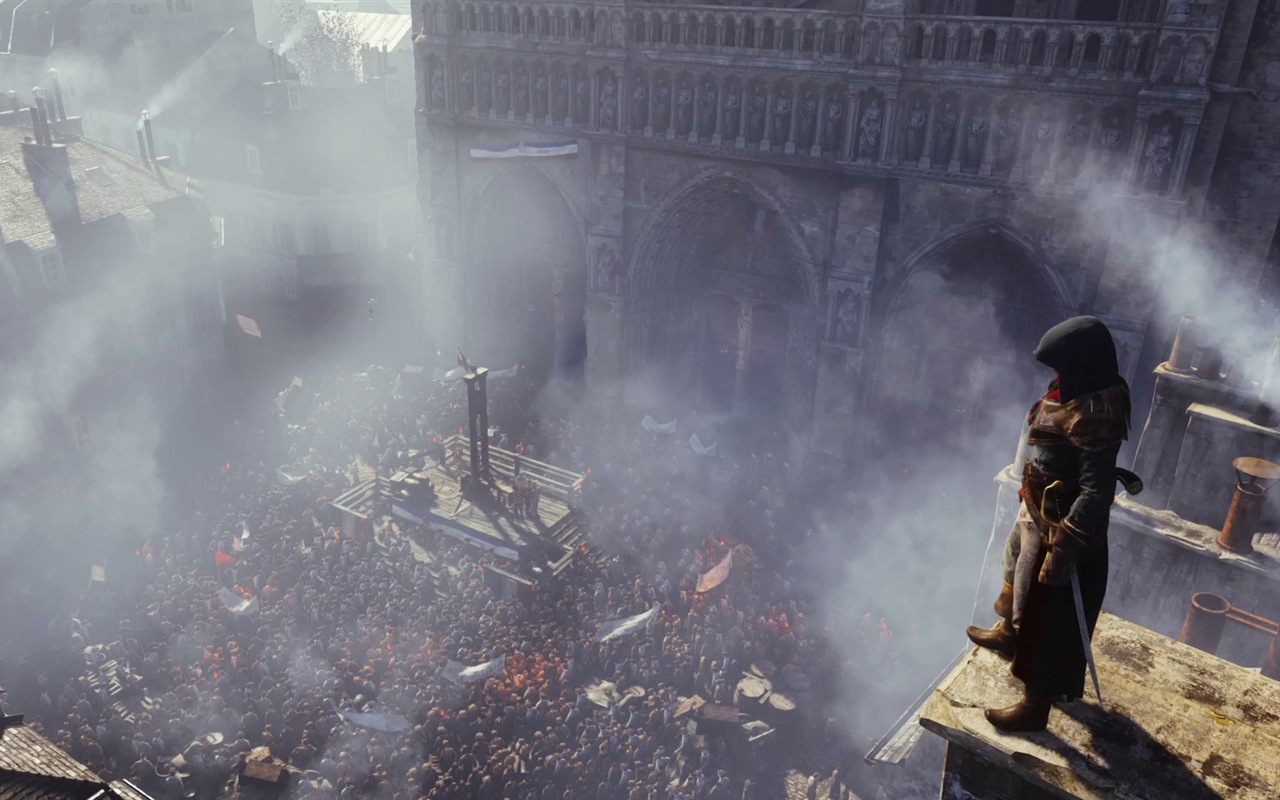 2014 Assassin's Creed: Unity 刺客信條：大革命高清壁紙 #5 - 1280x800