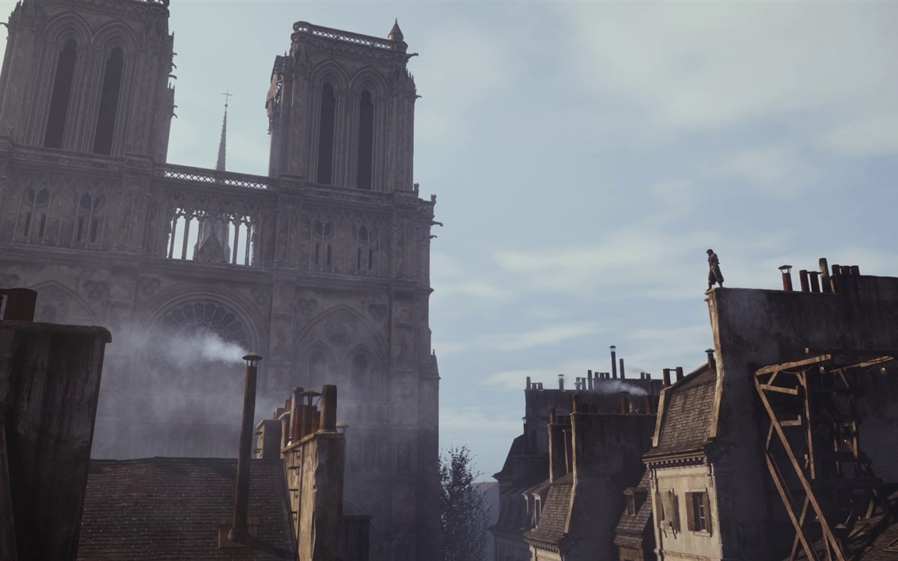 2014 Assassin's Creed: Unity 刺客信条：大革命 高清壁纸13 - 1280x800