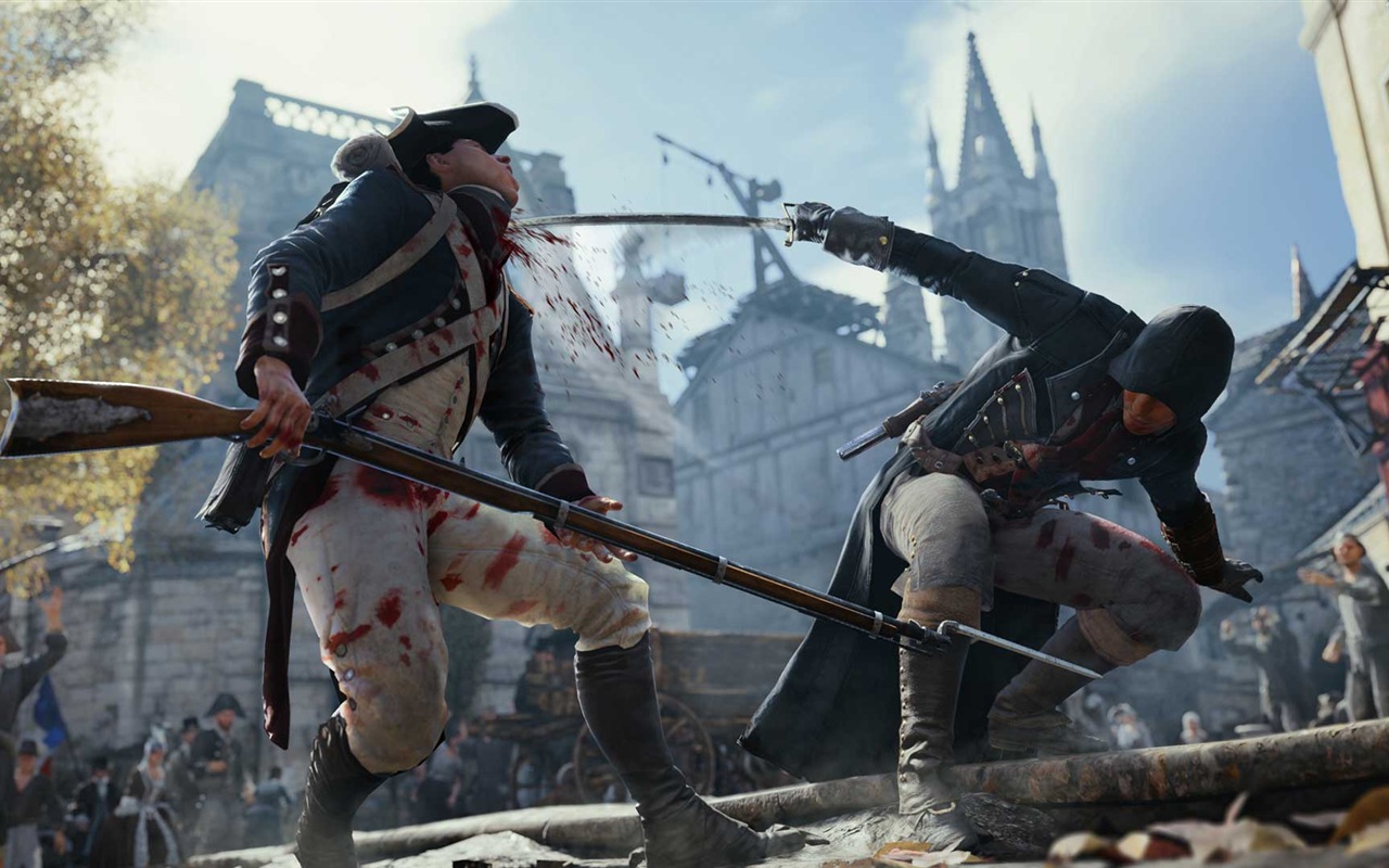 2014 Assassin's Creed: Unity 刺客信条：大革命 高清壁纸18 - 1280x800