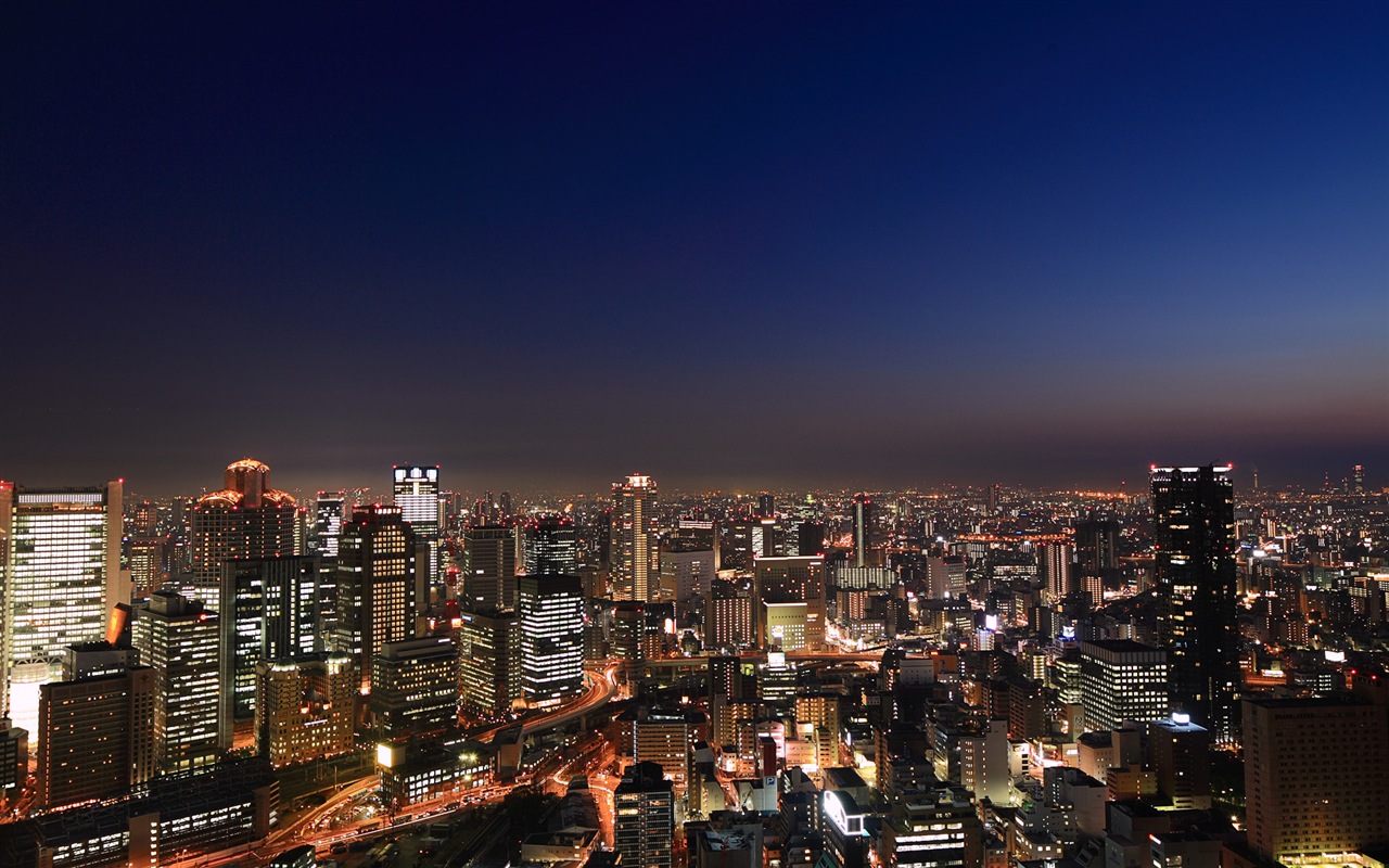 Japon ville magnifique paysage, Windows 8 fonds d'écran thématiques #9 - 1280x800