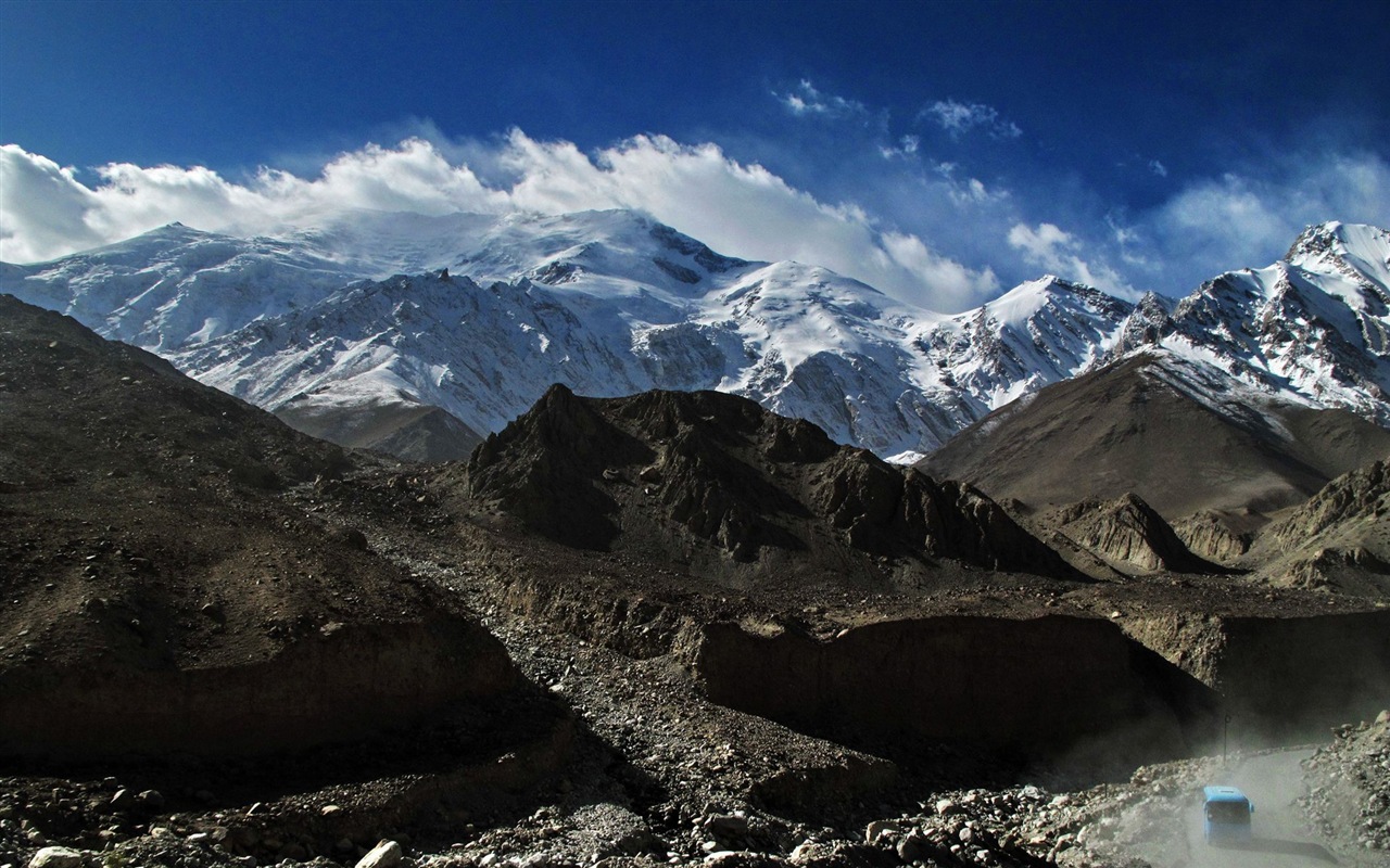 帕米爾高原美麗的風景 高清壁紙 #2 - 1280x800