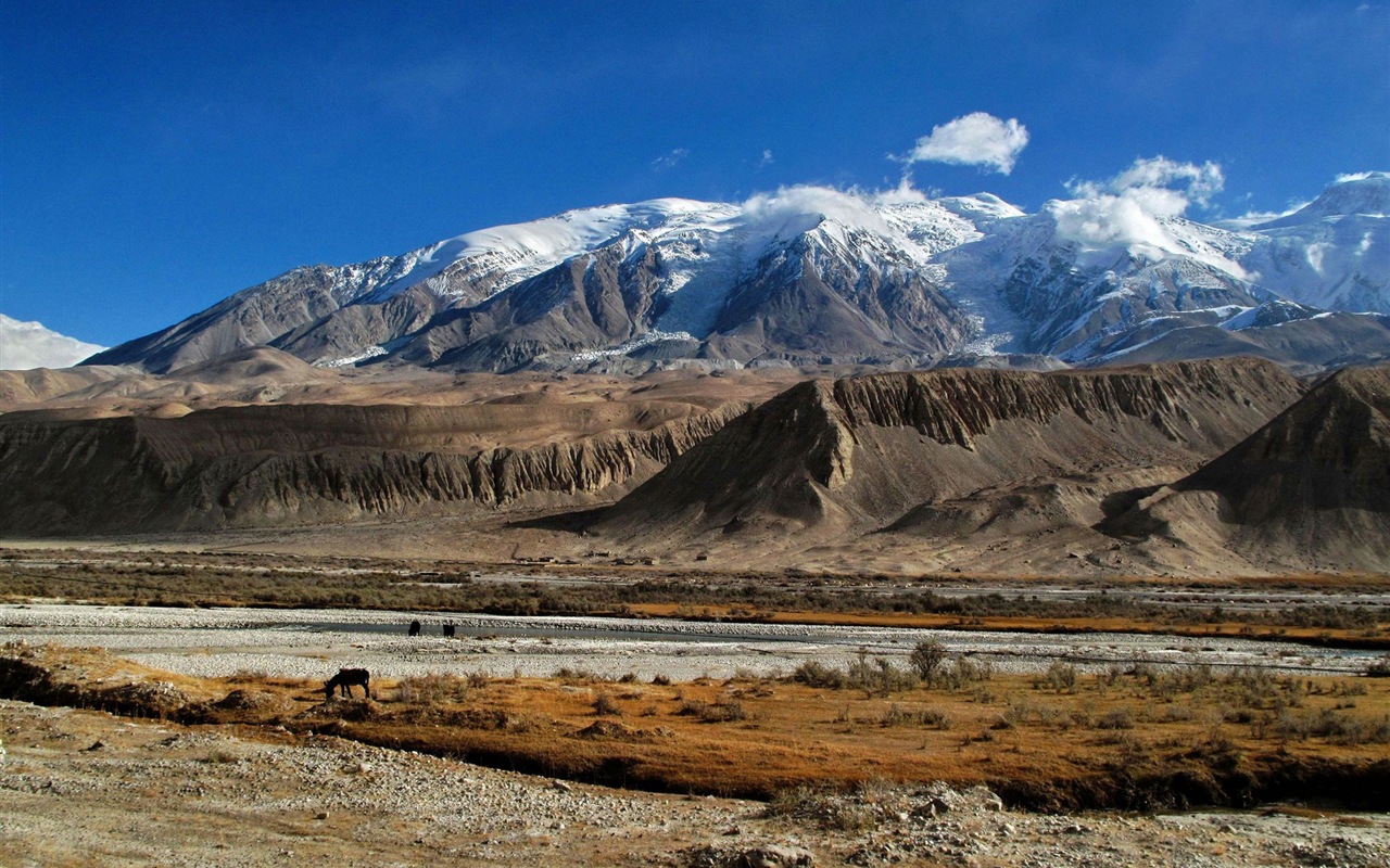 Pamirs krásné scenérie HD Tapety na plochu #7 - 1280x800