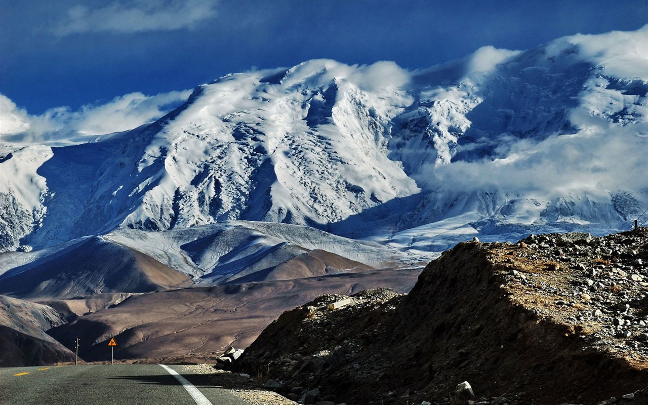 帕米尔高原美丽的风景 高清壁纸13 - 1280x800