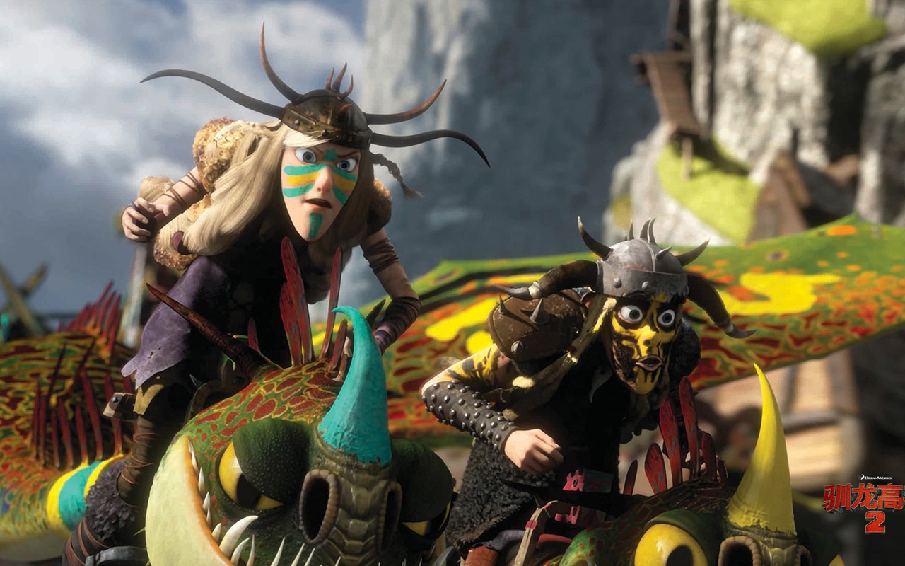 How to Train Your Dragon 2 馴龍高手2 高清壁紙 #13 - 1280x800