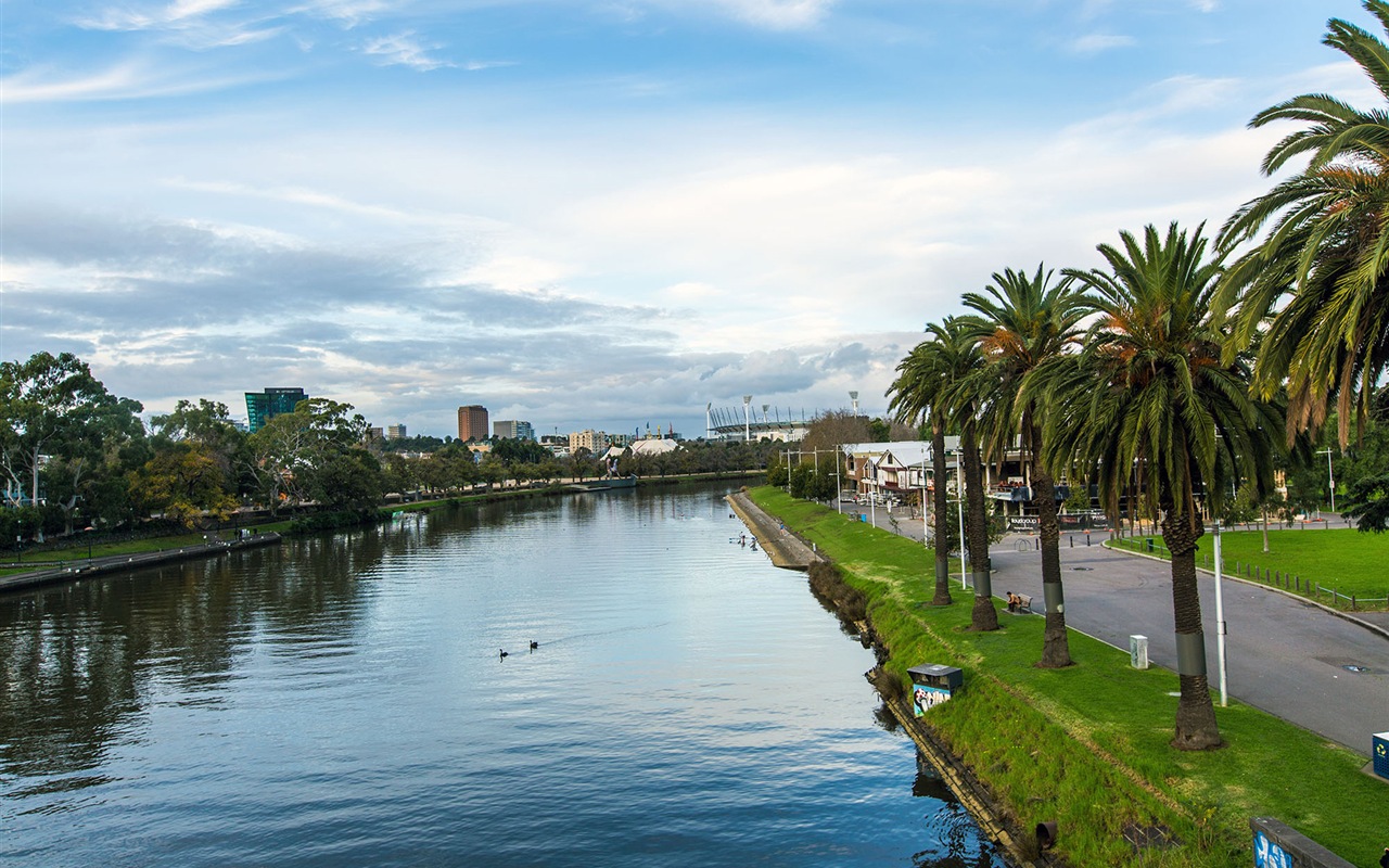 澳大利亚 墨尔本 城市风景 高清壁纸19 - 1280x800