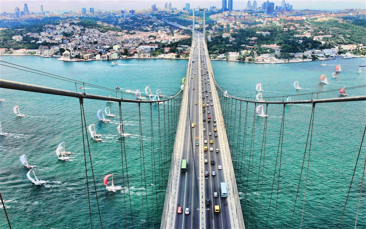 Istanbul, Turquie fonds d'écran HD #11 - 1280x800