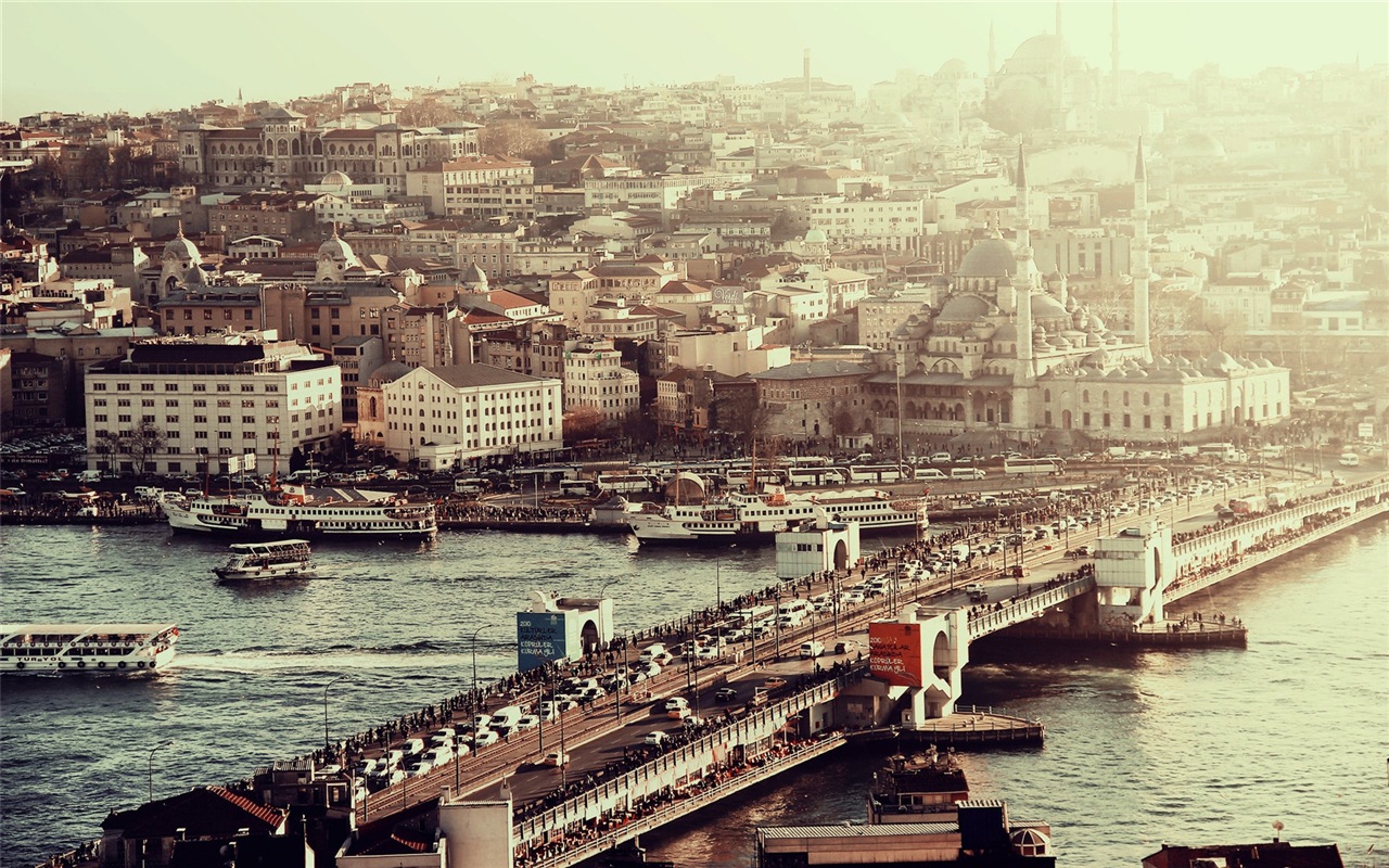 Istanbul, Turquie fonds d'écran HD #12 - 1280x800