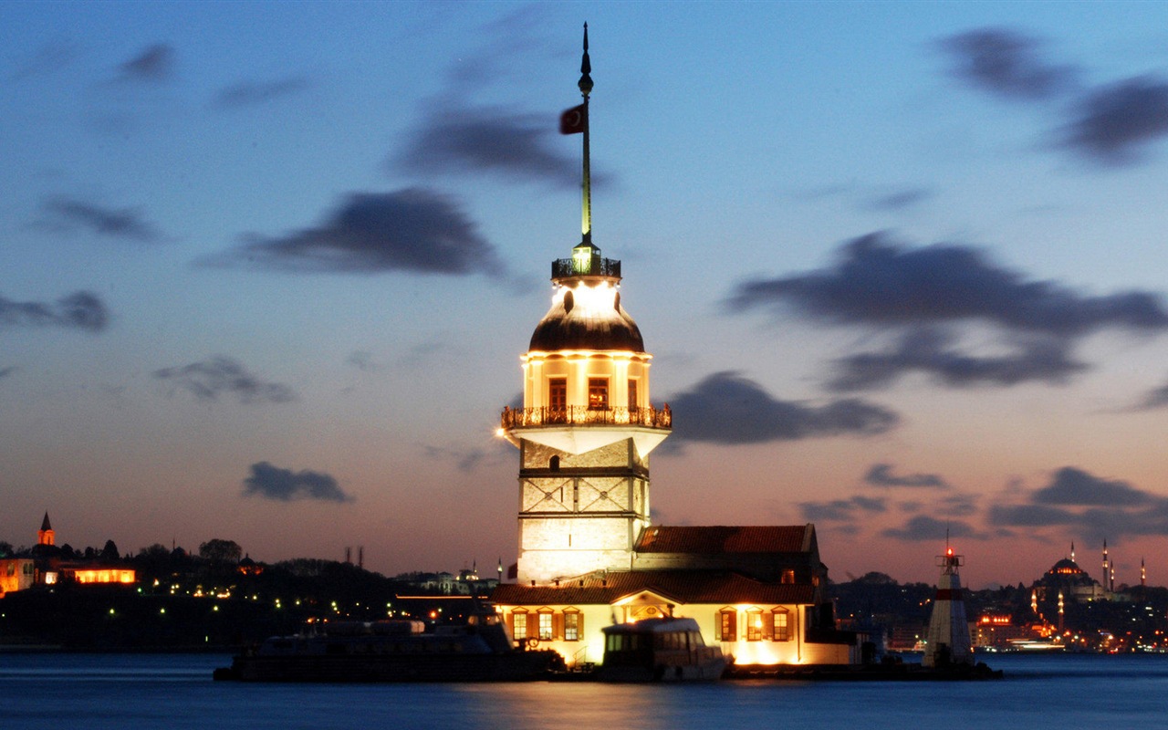 Istanbul, Turquie fonds d'écran HD #17 - 1280x800
