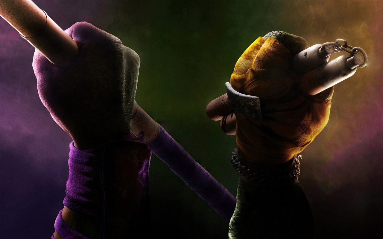 2014 Teenage Mutant Ninja Turtles HD film tapety #10 - 1280x800