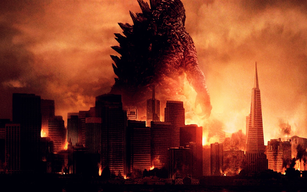 Godzilla 2014 film de fonds d'écran HD #1 - 1280x800