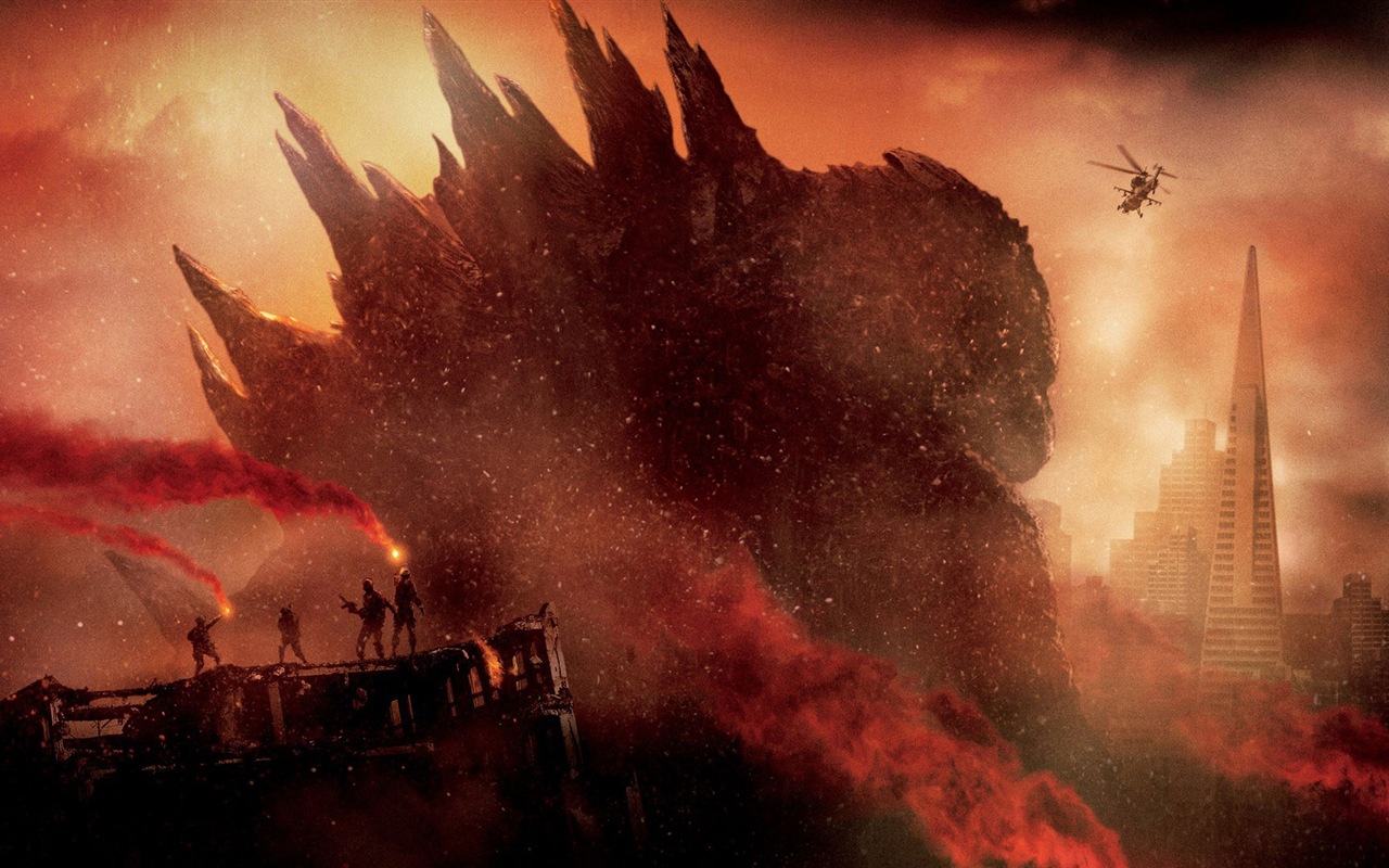 Godzilla 2014 movie HD wallpapers #12 - 1280x800