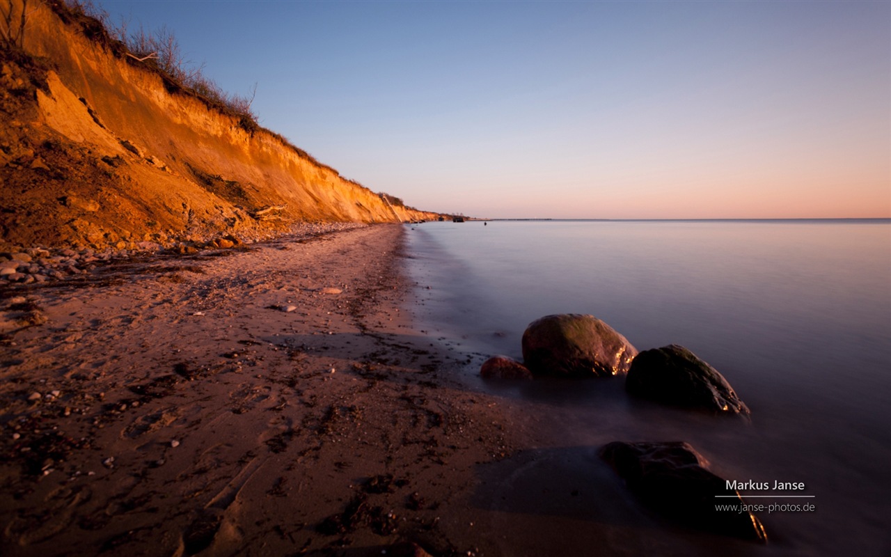 德國美麗的海岸風景，Windows 8 高清壁紙 #1 - 1280x800