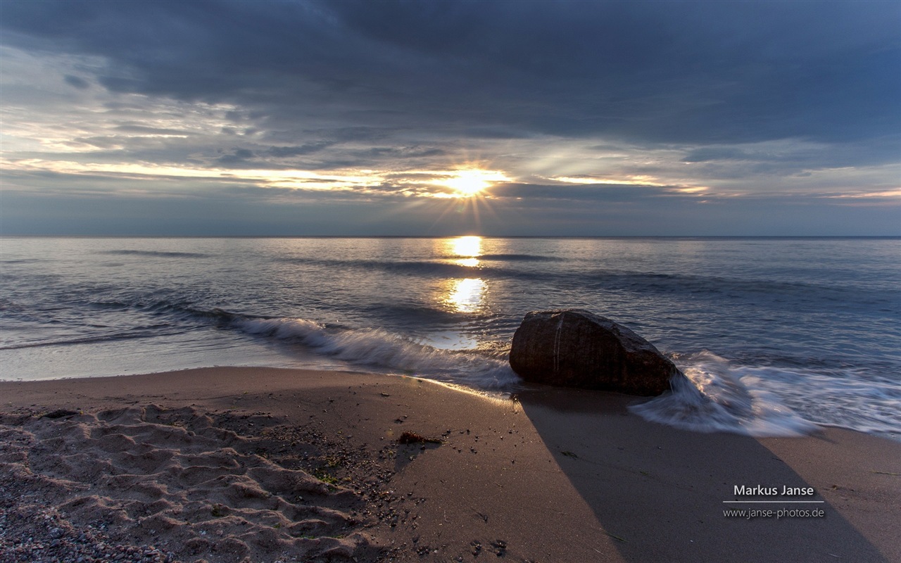 德國美麗的海岸風景，Windows 8 高清壁紙 #13 - 1280x800