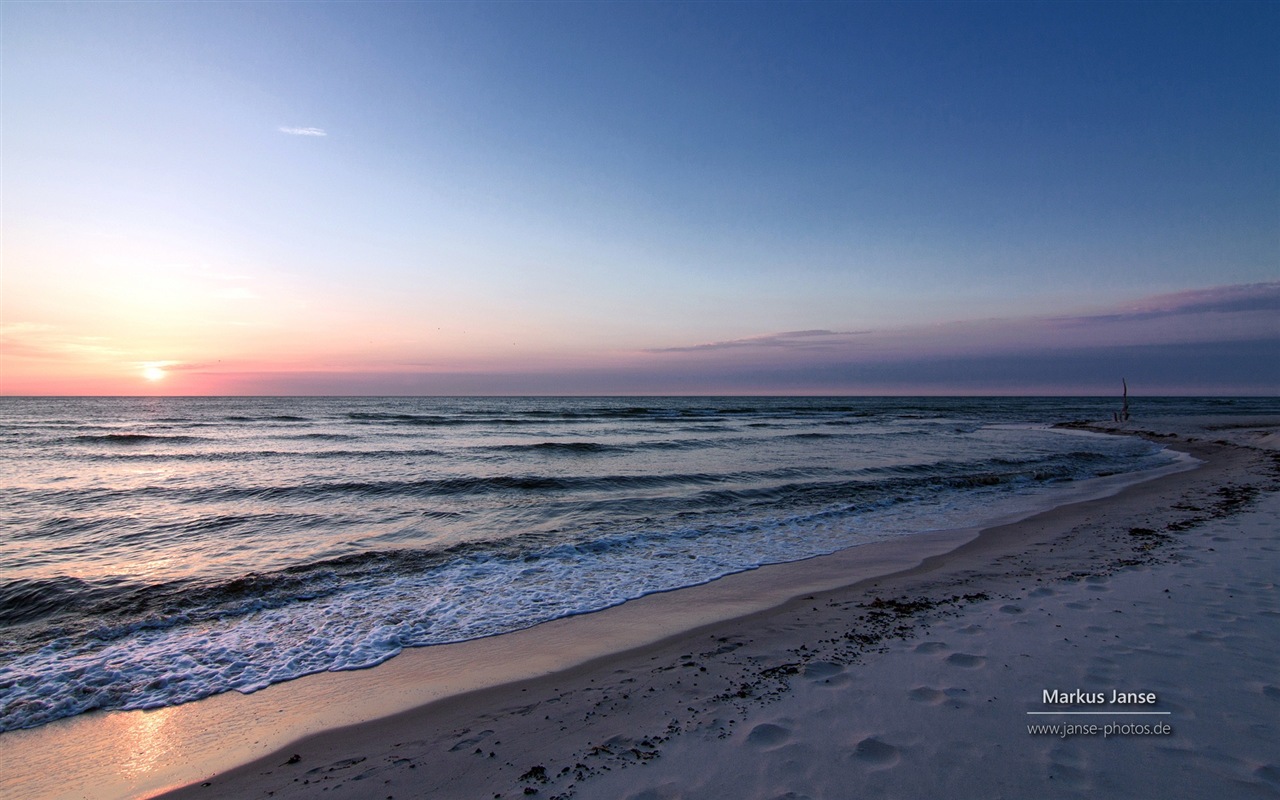 德國美麗的海岸風景，Windows 8 高清壁紙 #14 - 1280x800