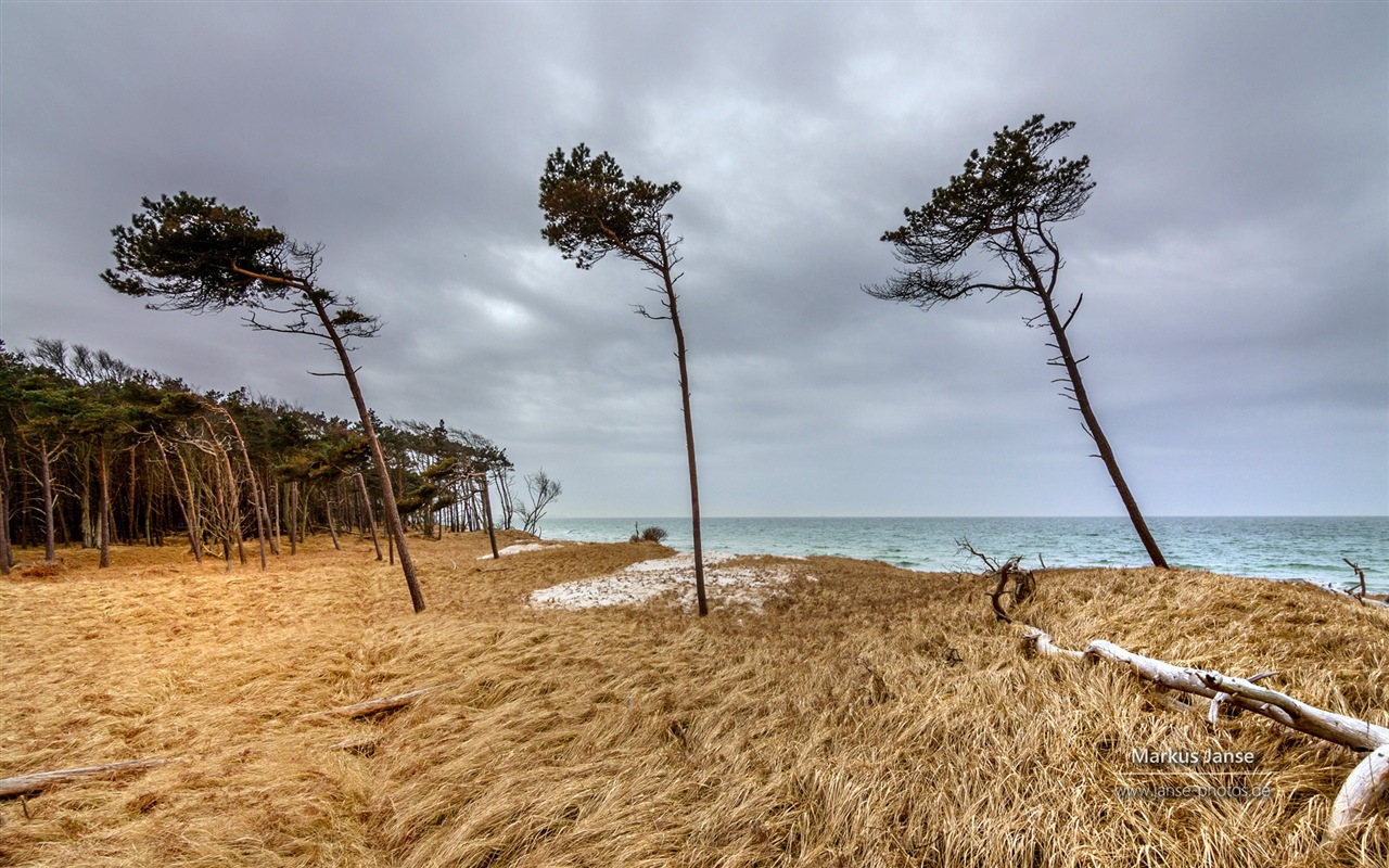 Schöne Küstenlandschaft in Deutschland, Windows 8 Wallpaper HD #18 - 1280x800