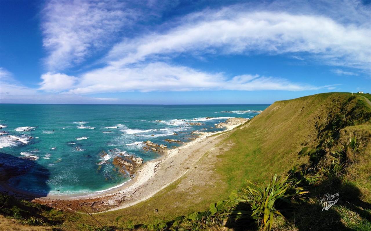 Magnifique paysage de la Nouvelle-Zélande, Windows 8 fonds d'écran thématiques #1 - 1280x800