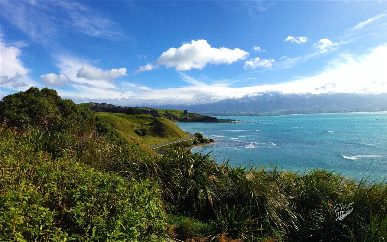 Magnifique paysage de la Nouvelle-Zélande, Windows 8 fonds d'écran thématiques #7 - 1280x800