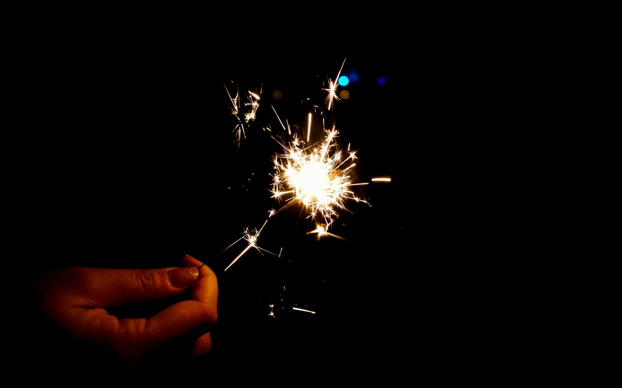 La belleza del cielo nocturno, fuegos artificiales hermosos fondos de pantalla #22 - 1280x800