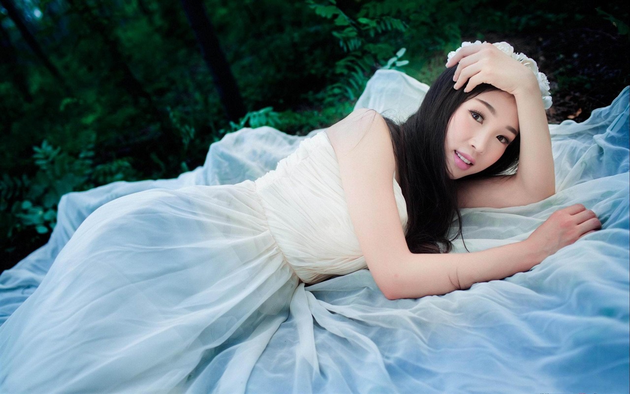 清純可愛的亞洲女孩 高清壁紙 #6 - 1280x800