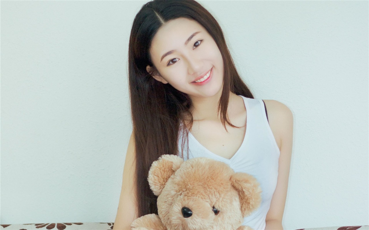 清純可愛的亞洲女孩 高清壁紙 #17 - 1280x800