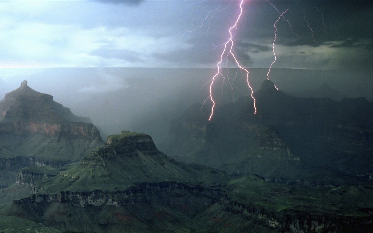 Lightning thunder HD wallpapers #10 - 1280x800