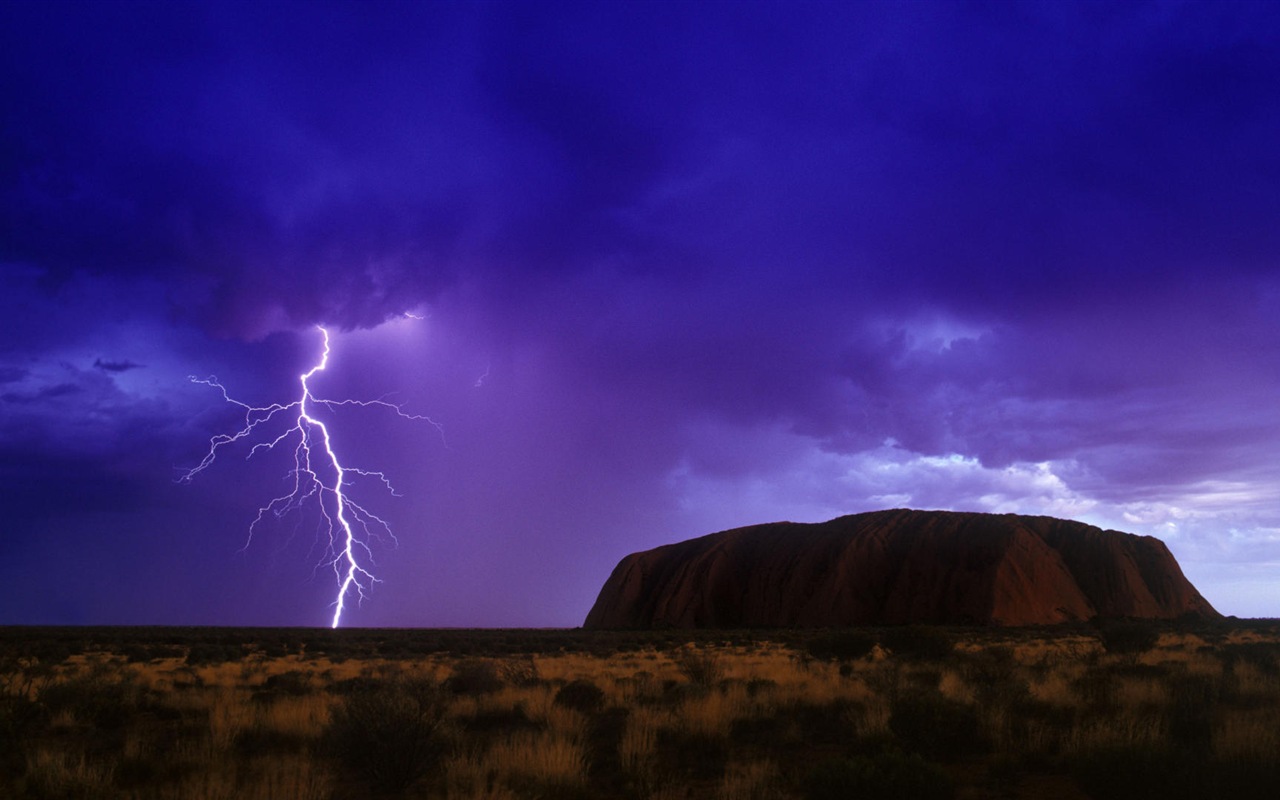 Lightning Thunder HD tapety na plochu #15 - 1280x800
