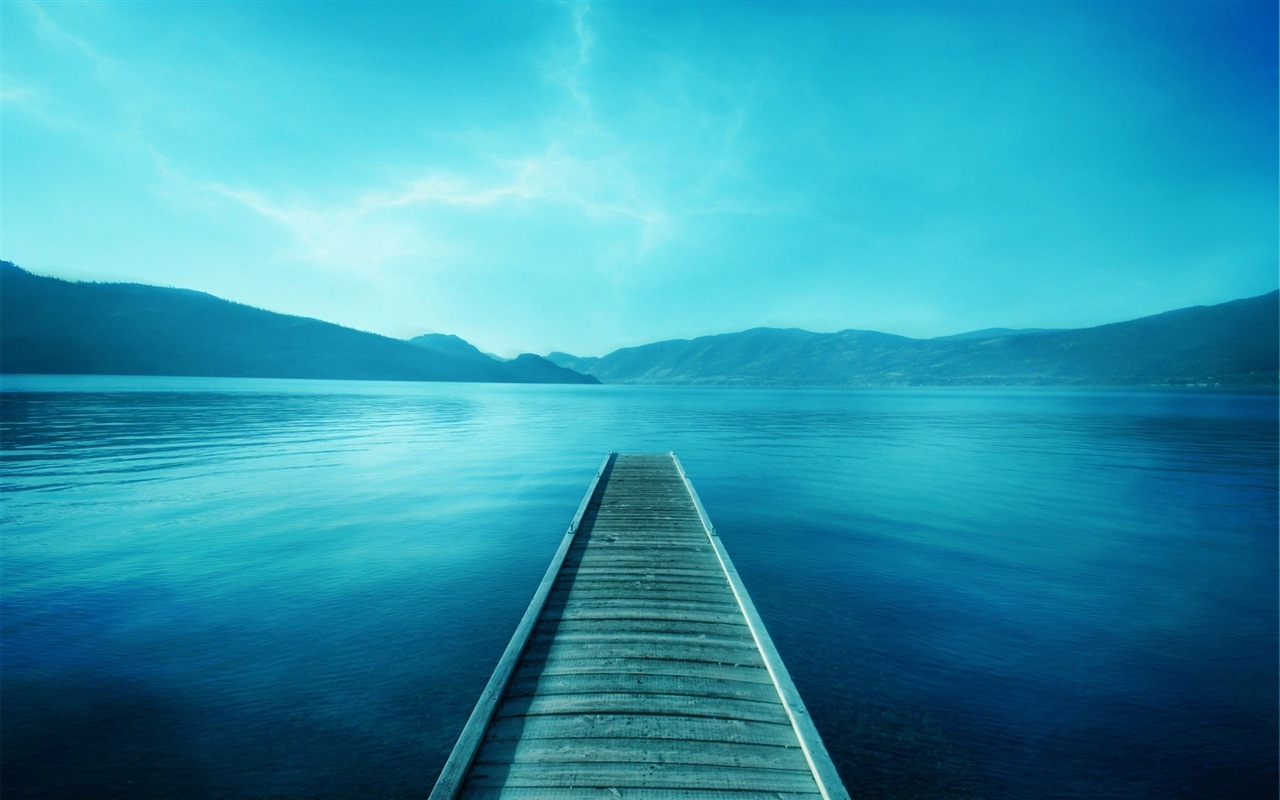 Pier a most HD tapety na plochu #15 - 1280x800