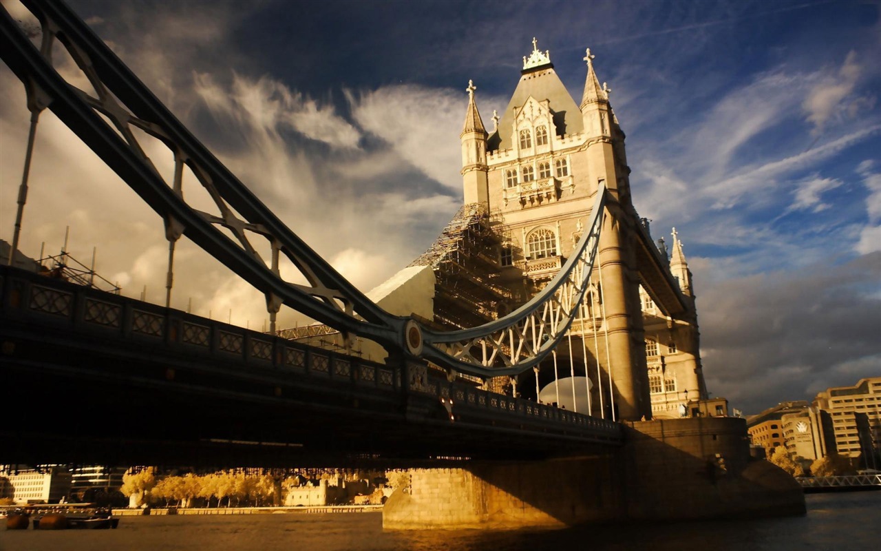 Pier and bridge HD wallpapers #20 - 1280x800