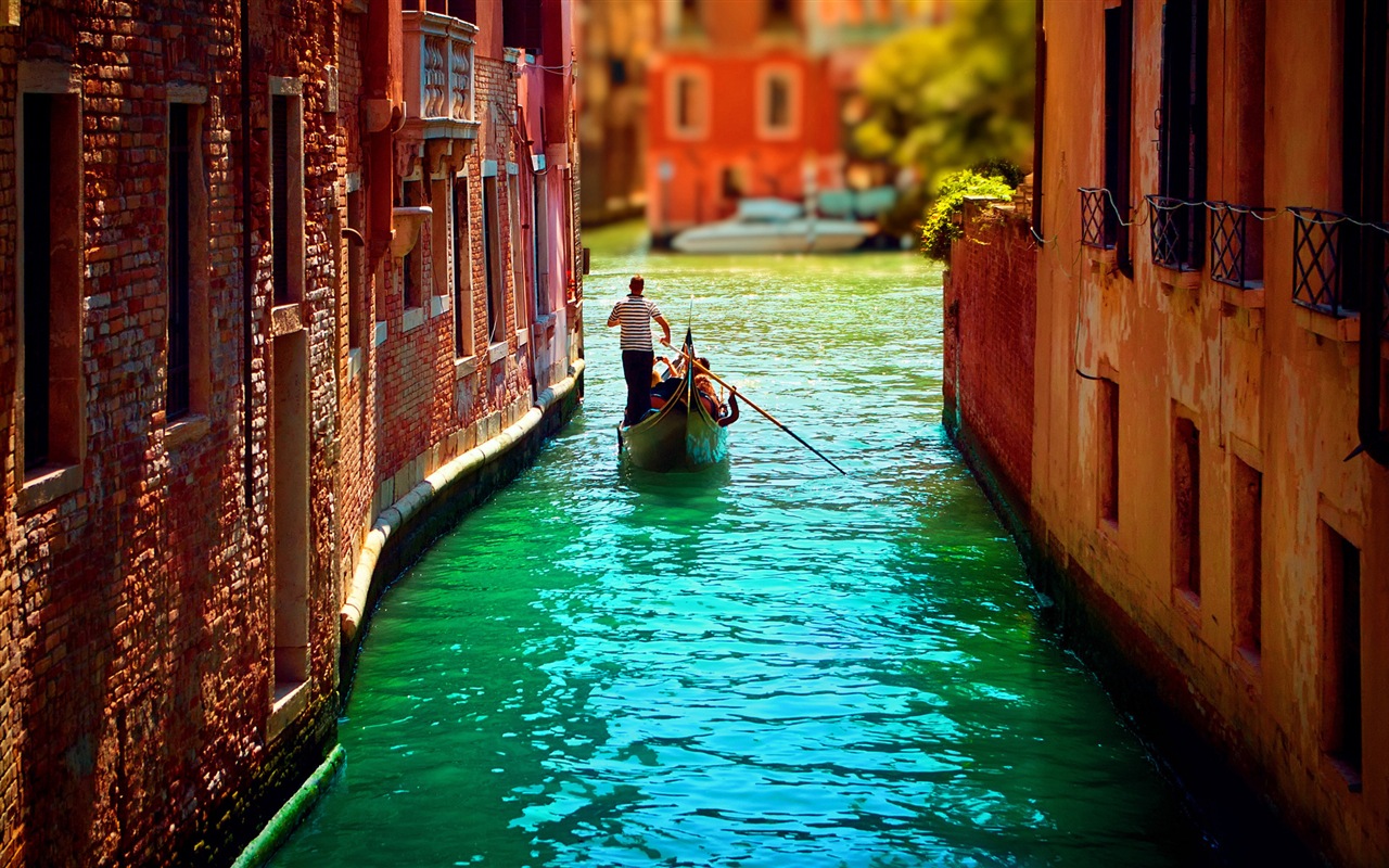 Schöne Watertown, Venice HD Wallpaper #3 - 1280x800