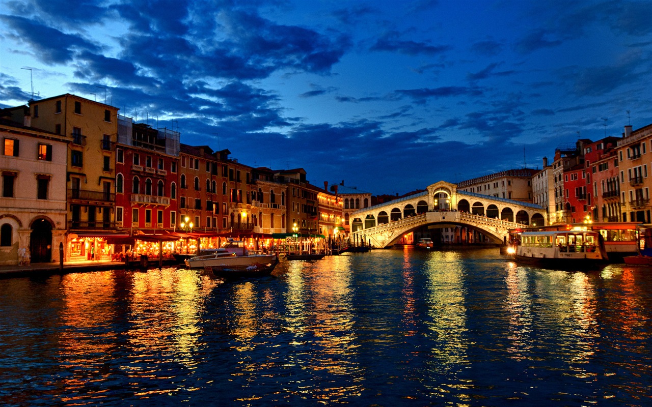 Belle Watertown, Venise fonds d'écran HD #17 - 1280x800