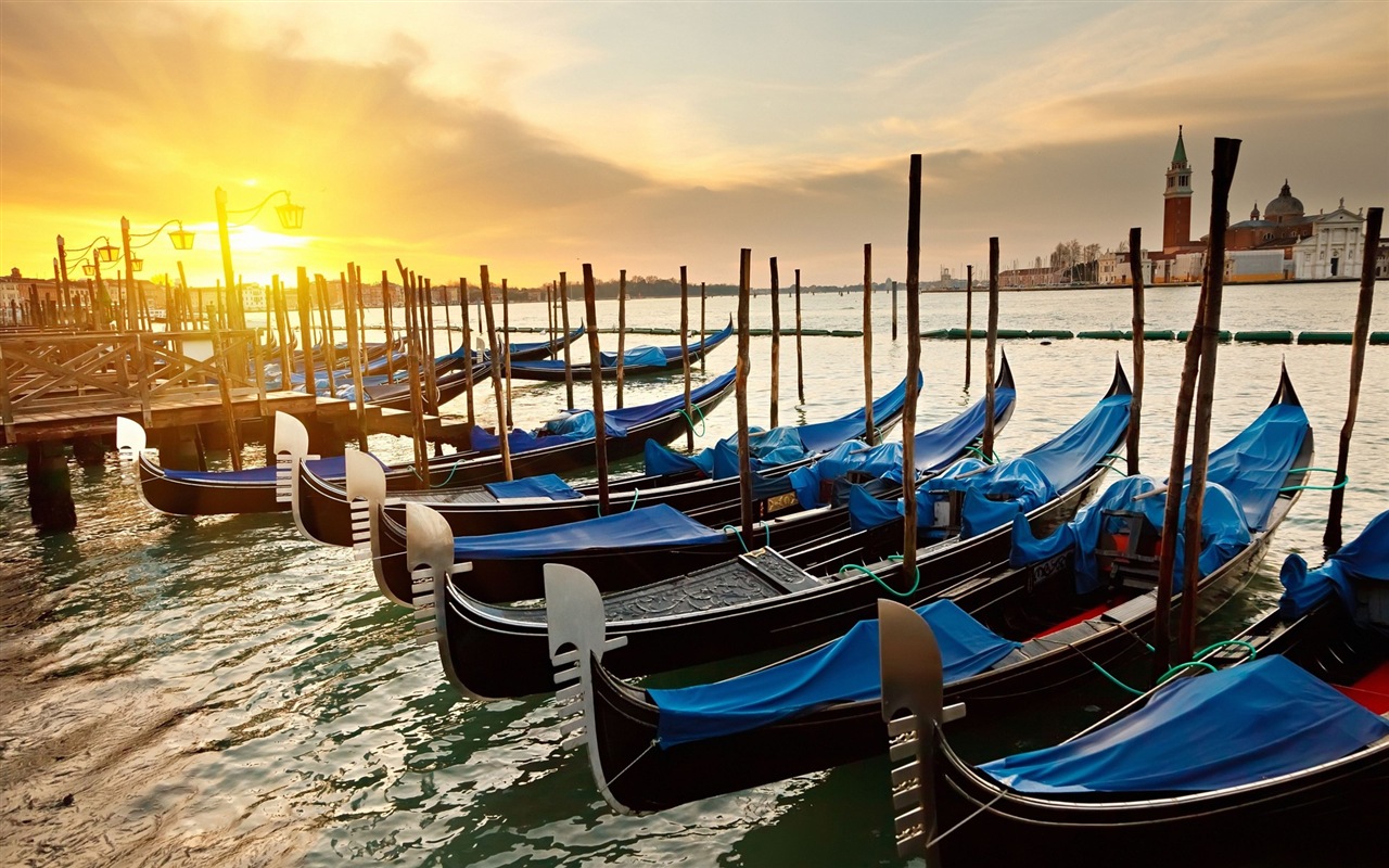 Belle Watertown, Venise fonds d'écran HD #19 - 1280x800