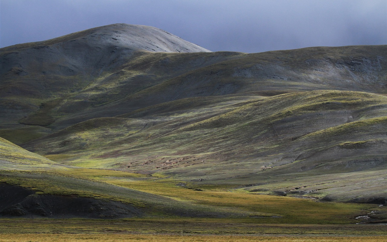 Qinghai Plateau krásné scenérie tapety #4 - 1280x800