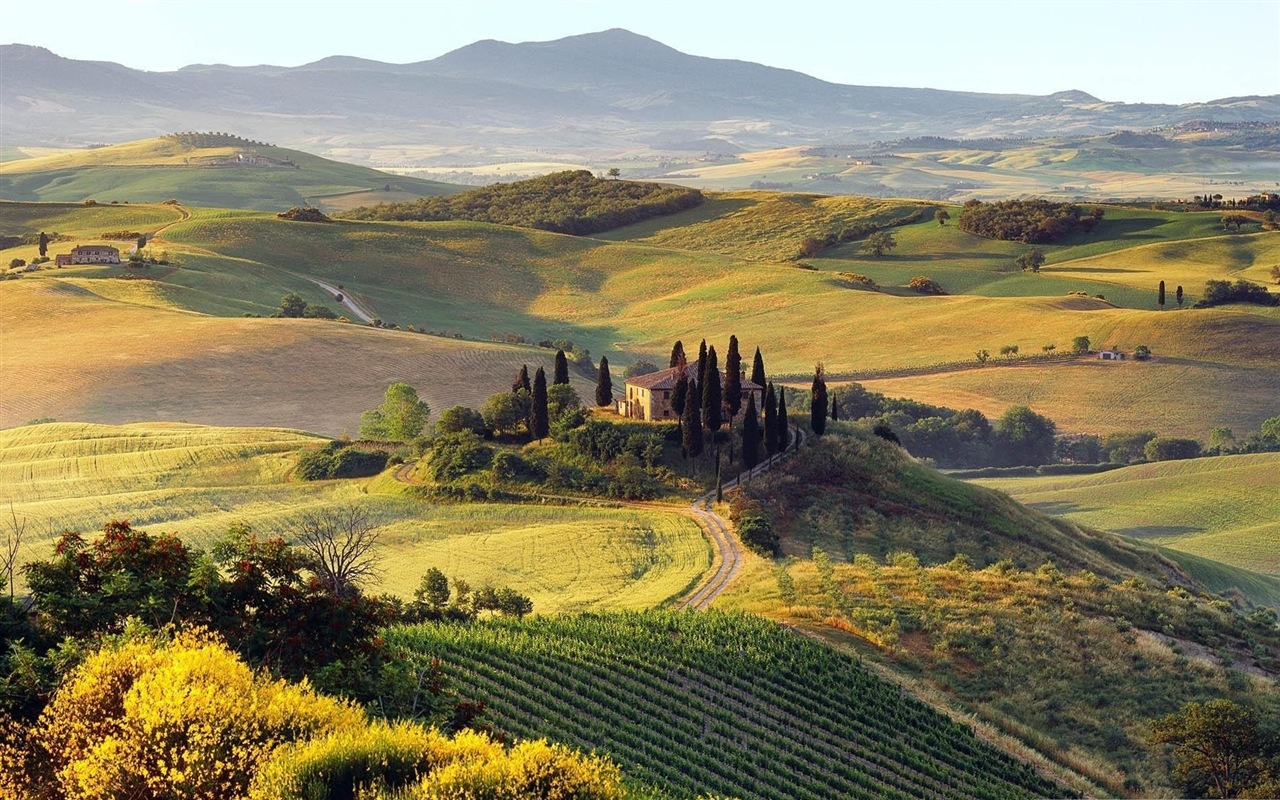 Belleza italiana pintado natural paisaje HD #12 - 1280x800