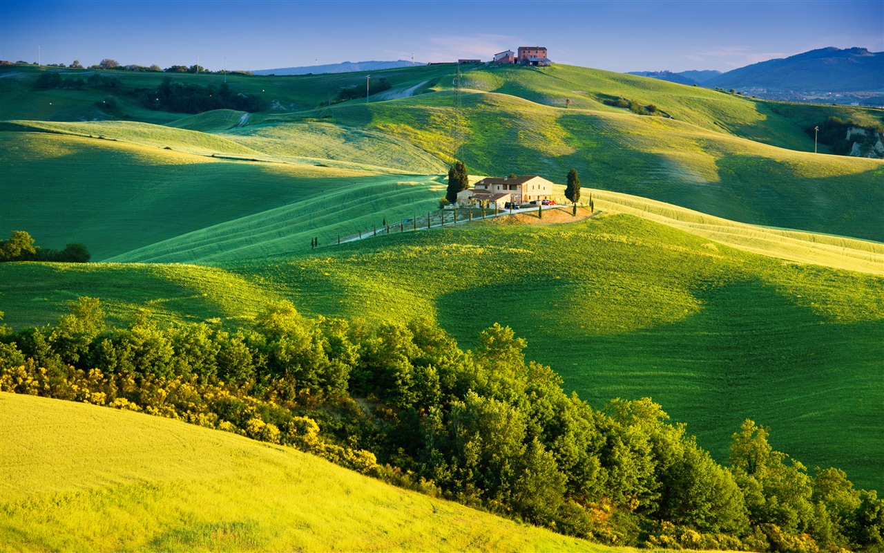 Belleza italiana pintado natural paisaje HD #13 - 1280x800