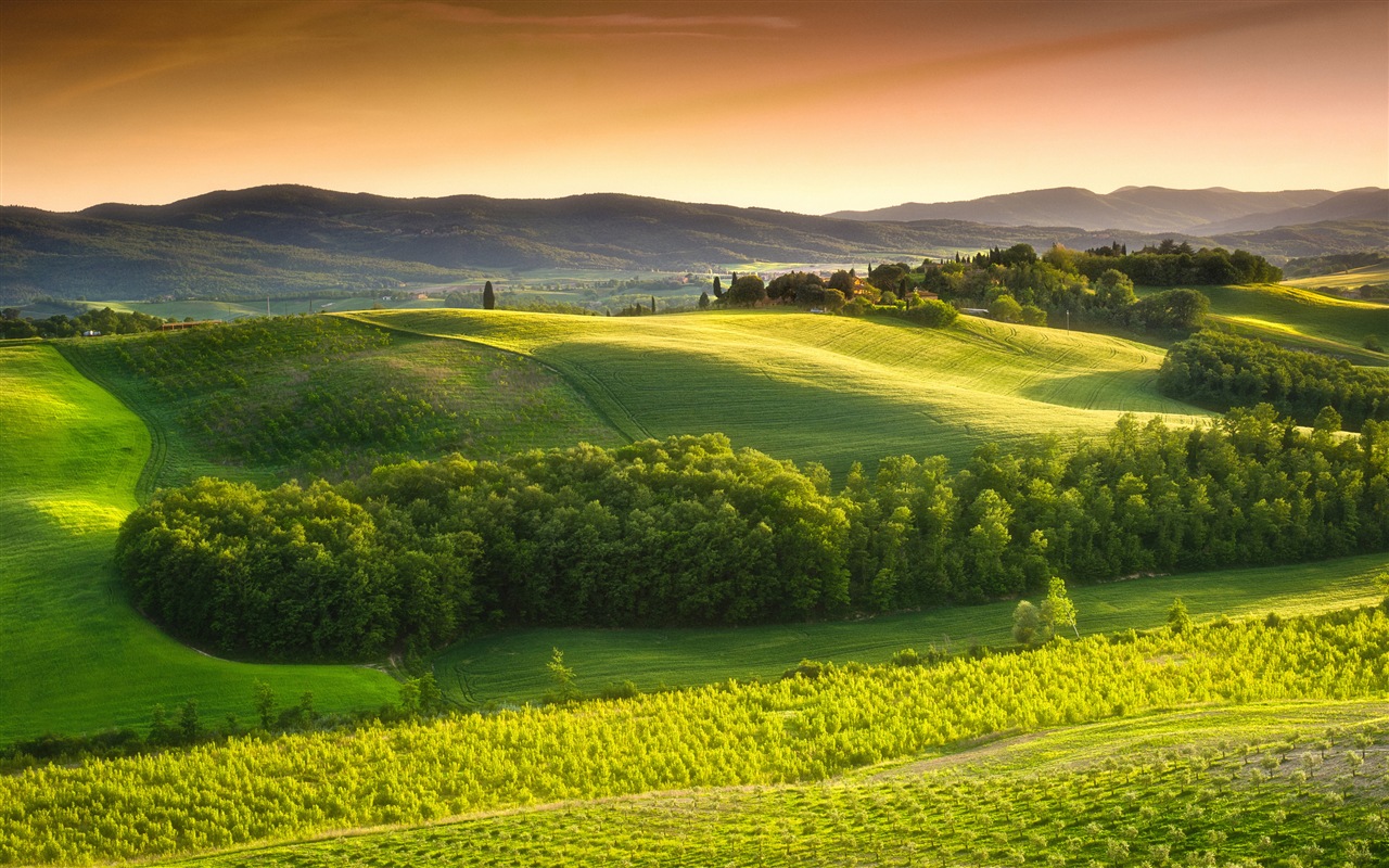 Belleza italiana pintado natural paisaje HD #17 - 1280x800