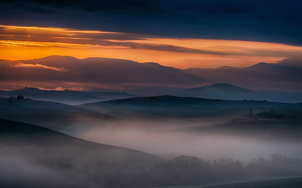 Italská přírodní krásy scenérie HD tapetu #18 - 1280x800
