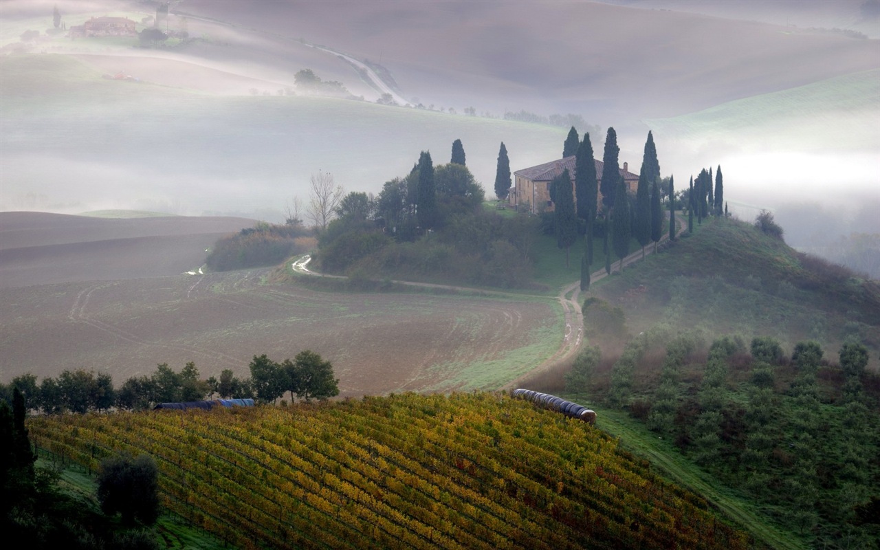 Belleza italiana pintado natural paisaje HD #19 - 1280x800