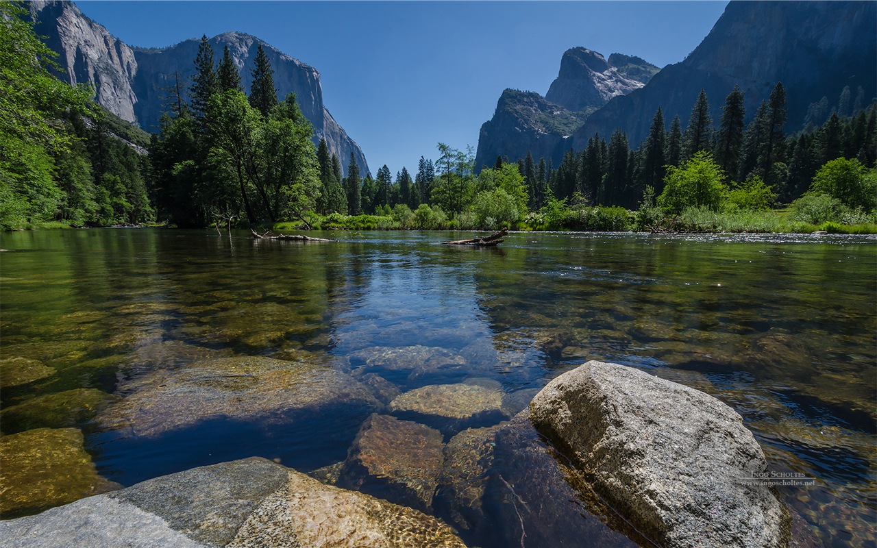 Windows 8 tema, fondos de pantalla de alta definición en Parque Nacional de Yosemite #1 - 1280x800