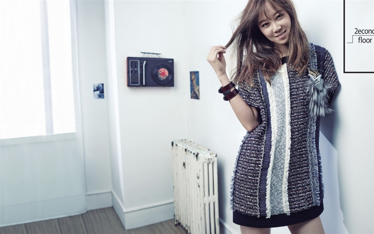 South Korea beautiful girl Kong Hyo Jin HD wallpaper #13 - 1280x800