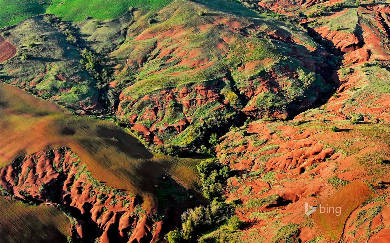 Října 2014 Bing scenérie HD Tapety na plochu #15 - 1280x800
