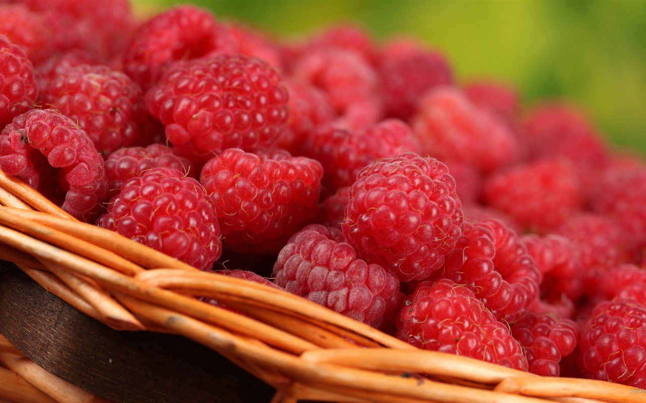 Fondos de pantalla de alta definición de frambuesa roja dulces #5 - 1280x800