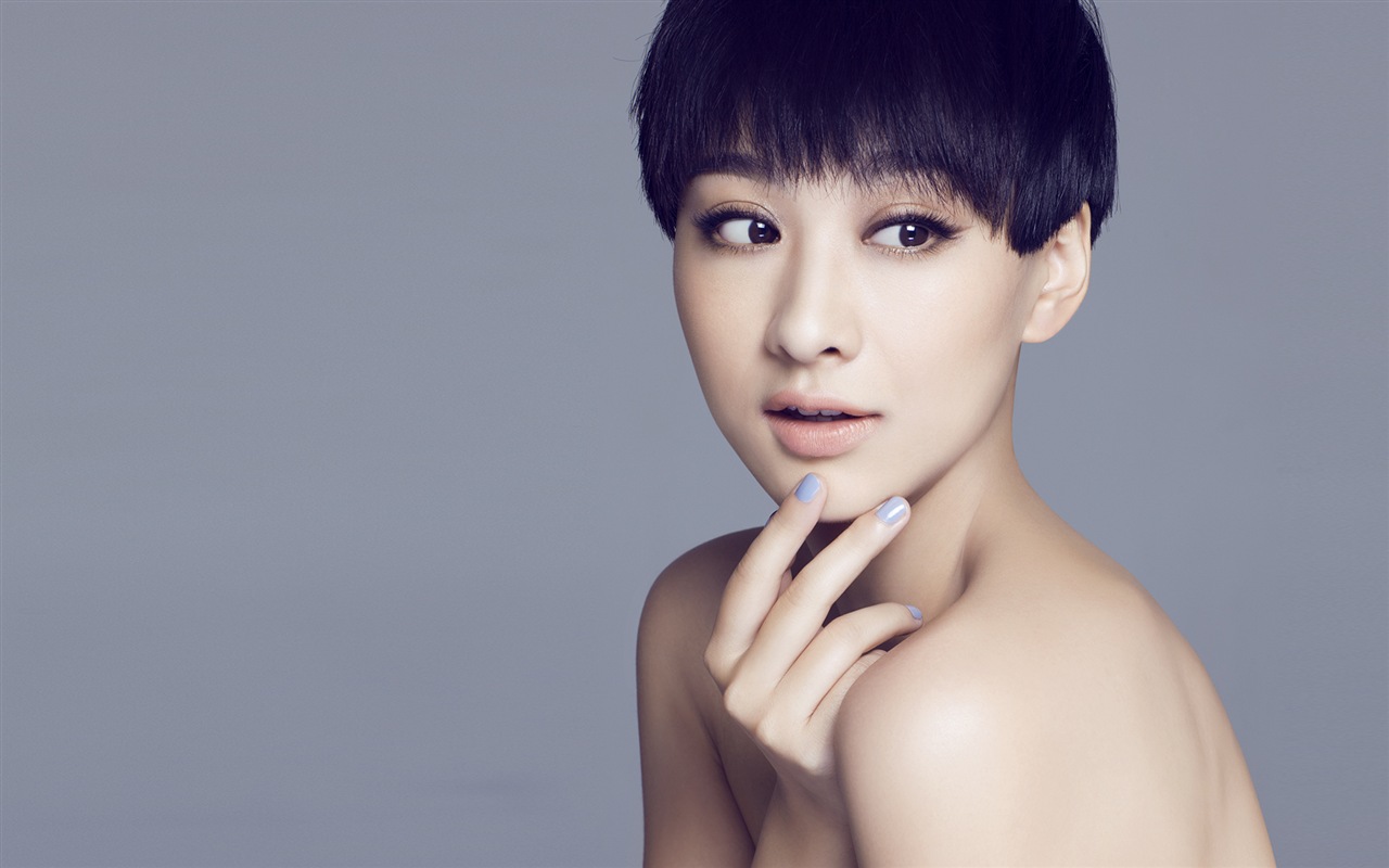 Short-haired girl HD wallpapers #15 - 1280x800