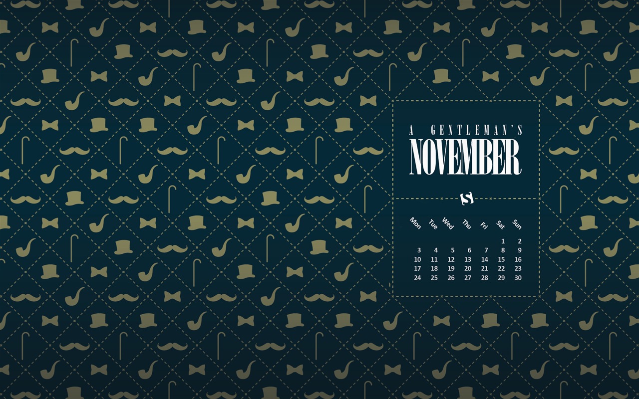Novembre Déc 2014 Calendrier fond d'écran (2) #5 - 1280x800