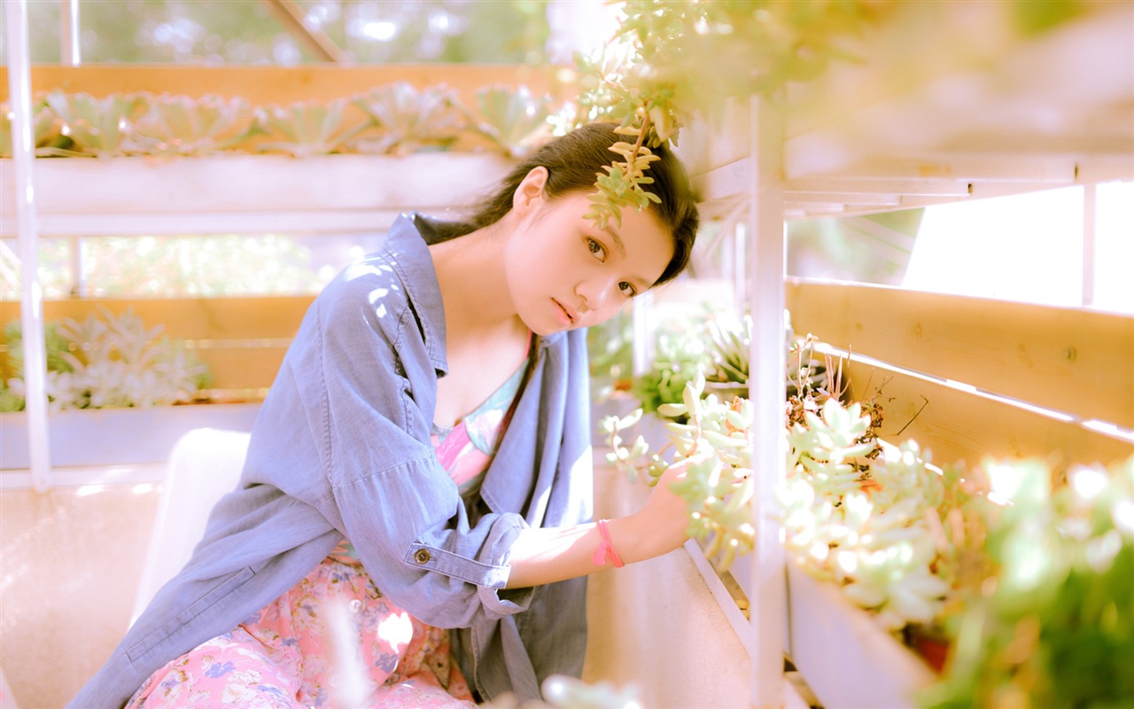 Japanese teen girl HD Wallpaper #1 - 1280x800