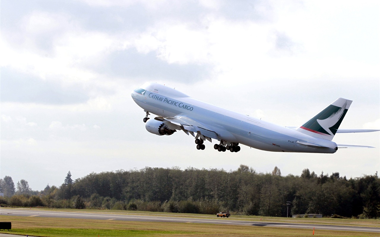Boeing fondos de pantalla de alta definición 747 airlines #3 - 1280x800